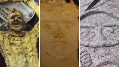 Photo of De El Eternauta a Messi: el restaurante que convierte milanesas XXL en retratos de famosos