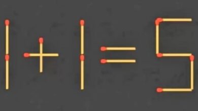 Photo of Resolvé esta cuenta matemática en la que solo se puede encontrar la respuesta correcta moviendo dos fósforos