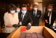 Photo of Hallan cajas con pasaportes y fichas de afiliación nazis en un subsuelo del Palacio de Tribunales