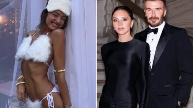 Photo of Fue conejita de Playboy y contó la verdad sobre los rumores en torno a Victoria y David Beckham