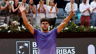 Photo of La jornada del miércoles en el Masters 1000 de Roma, ya sin argentinos: Zverev perdió y Alcaraz y Ruud ganaron