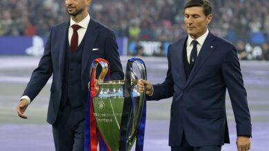 Photo of Video: Pastore y Zanetti entraron con la Champions a la final