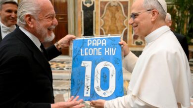 Photo of El Papa León XIV recibió al Napoli campeón en el Vaticano