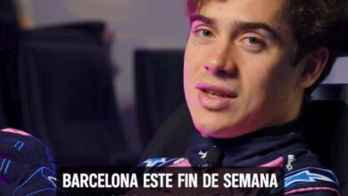 Photo of Franco Colapinto mostró el Circuito del GP de Barcelona en el simulador de Alpine