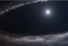 Photo of La NASA descubrió discos helados de agua en el borde de un sistema estelar joven