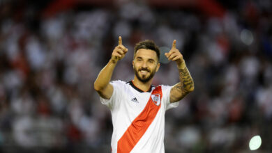 Photo of El particular saludo de River a Scocco por su cumpleaños