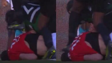 Photo of Insólito: le pisó la cabeza a un rival y ni siquiera lo amonestaron