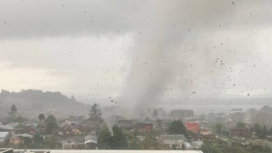 Photo of Impresionante tornado en Chile: personas heridas y grandes destrozos materiales