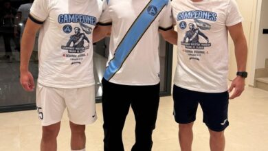 Photo of Julián Álvarez festejó el título de sus hermanos con Argentino de Madrid