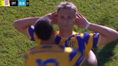 Photo of Video: blooper y tremendo golazo de Atlanta desde mitad de cancha