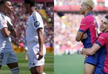 Photo of Video: el festejo de Lamine Yamal con una provocadora imitación a Mbappé en el clásico
