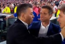 Photo of Video: el saludo de Gallardo con Guillermo en el Monumental