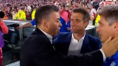 Photo of Video: el saludo de Gallardo con Guillermo en el Monumental