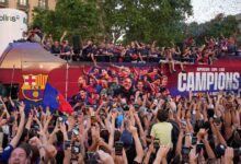 Photo of Barcelona campeón: caravana y festejo íntimo al ritmo de Luck Ra