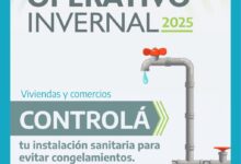 Photo of Operativo Invierno 2025: el Municipio brinda recomendaciones para proteger las cañerías del congelamiento