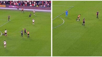 Photo of Video: River tenía la pelota, el referí paró el juego y reinició Barracas…