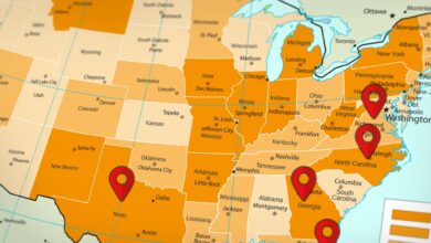 Photo of El mapa que revela los “puntos calientes”, con mayor presencia de agentes del ICE en Estados Unidos
