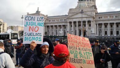 Photo of Jubilados, trabajadores del Garrahan y el colectivo Ni Una Menos se manifestarán este miércoles en el Congreso