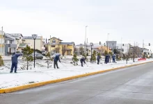 Photo of Continúan las labores de limpieza en distintos puntos de la ciudad
