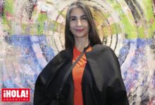 Photo of ¿Qué es de su vida? Carolina Peleritti dejó el bajo perfil para acompañar a su amigo Martín Churba en su primera exposición de arte