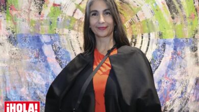 Photo of ¿Qué es de su vida? Carolina Peleritti dejó el bajo perfil para acompañar a su amigo Martín Churba en su primera exposición de arte