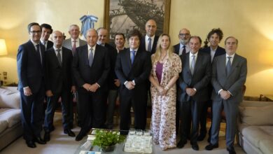 Photo of Madrid: Javier Milei se reunió junto a su hermana Karina con empresarios españoles
