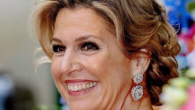 Photo of El vestido vintage con el que Máxima Zorreguieta causó furor durante una gala en Praga