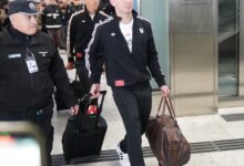 Photo of Con la joya en el avión: la reacción de Mastantuono antes de viajar con River a EE.UU.