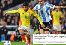 Photo of Qué dijeron los medios colombianos del empate ante la Selección Argentina