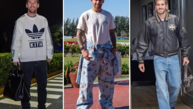Photo of El look de los jugadores de la selección argentina: la llegada de Messi y el outfit “jugado” del Cuti Romero