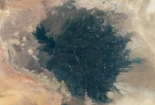 Photo of Imágenes satelitales de la NASA muestran un antiguo campo volcánico en medio del desierto del Sahara