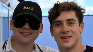 Photo of Los videos del divertido reencuentro entre Franco Colapinto y Bizarrap en Austria