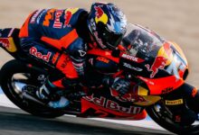Photo of Gran viernes de Valentín Perrone en Aragón: clasificó a la Q2 en Moto3