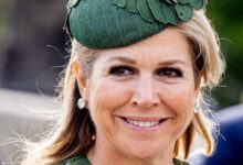 Photo of Máxima Zorreguieta lució un vestido con temática de naturaleza y se robó todas las miradas en Praga