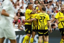 Photo of Con 40 años, Lucas Barrios jugó en un Santiago Bernabéu repleto