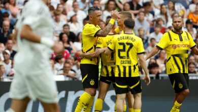 Photo of Con 40 años, Lucas Barrios jugó en un Santiago Bernabéu repleto
