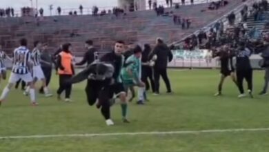 Photo of Video: en el Minella, piñas en la final del fútbol de Mar del Plata