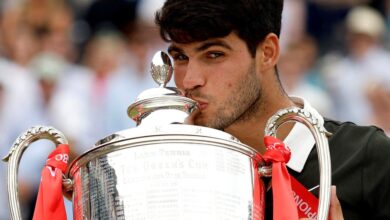 Photo of Carlos Alcaraz, campeón en Queens, llega afilado al debut en Wimbledon