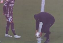 Photo of Video: un encapuchado se llevó la pelota antes de la final