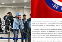 Photo of La ANFP respondió a las acusaciones sobre el protocolo de seguridad en la llegada de la Selección a Chile: “No consideraron las recomendaciones”