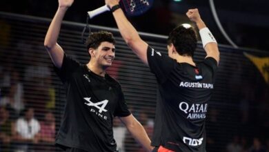 Photo of Tarde redonda en el Major de Roma: Tapia, Chingotto, Stupaczuk y Brea, a semis