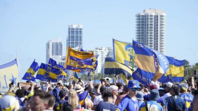 Photo of Arrancó un nuevo banderazo de los hinchas de Boca en Miami