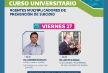 Photo of Se viene el 2° encuentro del Curso Universitario de Prevención del Suicidio