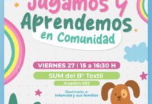 Photo of Este viernes inician las jornadas “Jugamos y aprendemos en comunidad”