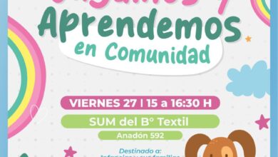 Photo of Este viernes inician las jornadas “Jugamos y aprendemos en comunidad”