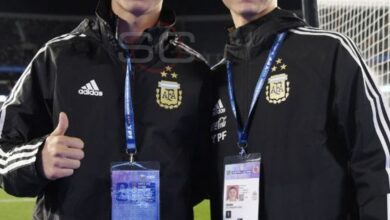 Photo of Los hijos de Demichelis y Maxi López, alcanzapelotas en el partido de la Selección