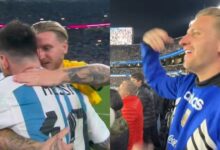 Photo of Fue rival de la Scaloneta en Qatar 2022 y viajó hasta la Argentina para alentar a la Selección
