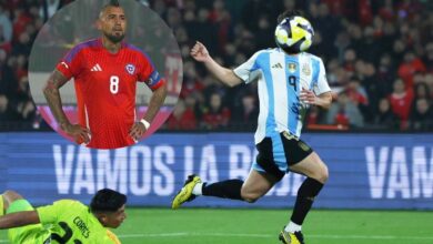 Photo of Video: el golazo de Julián Alvarez y la carita de Vidal