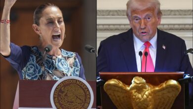 Photo of Claudia Sheinbaum cruzó a Donald Trump por el Alligator Alcatraz para inmigrantes en Florida: “Los tratan como criminales”