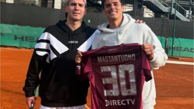 Photo of Franco Mastantuono jugó al tenis con Federico Coria y sorprendió con su talento: “Sos Nadal”